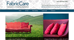 Desktop Screenshot of fabriccarecleaning.com